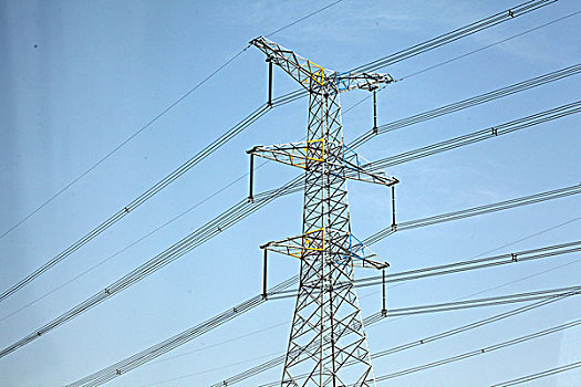 铁塔,电力,输送,高压线,现代化