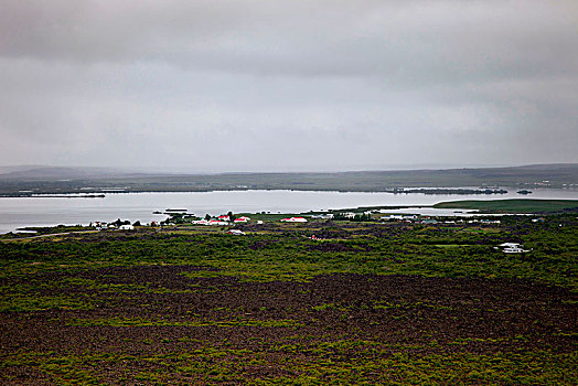 米湖,湖,冰岛,风景