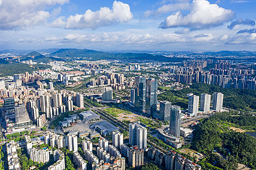 江门,中心商务区,地标建筑,城市建设北新区