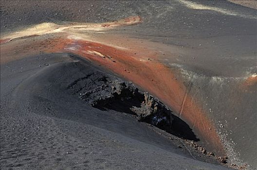 火山口,福古岛,火山,岛屿,佛得角群岛,非洲