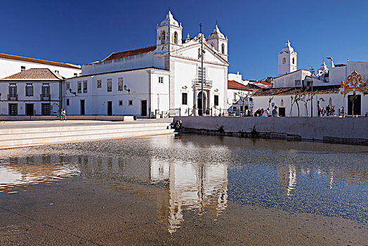 教堂,圣马利亚,共和国,拉各斯,阿尔加维,葡萄牙