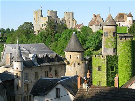 法国,奥弗涅,中世纪,要塞
