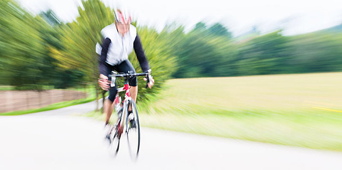 迅速,运动,骑自行车,自行车,动感