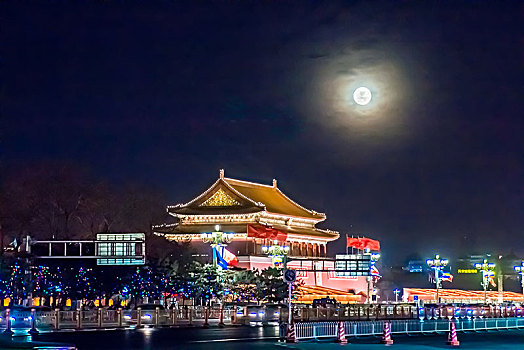 北京市天安門建筑景觀