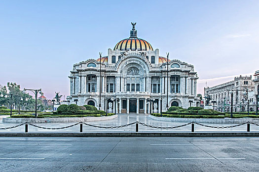 墨西哥,墨西哥城,艺术宫,黎明,大幅,尺寸