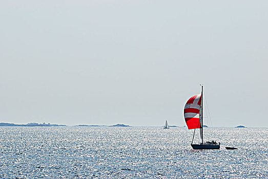 帆船,海洋,瑞典