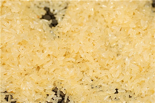 长柄锅,稻米