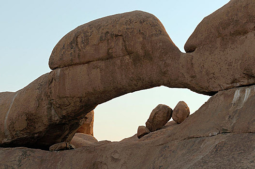 桥,岩石构造,天然石,拱形,山,自然保护区,纳米比亚,非洲