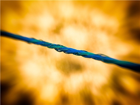 钢丝绳,蓝色