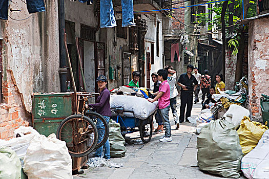 小路,广州,中国