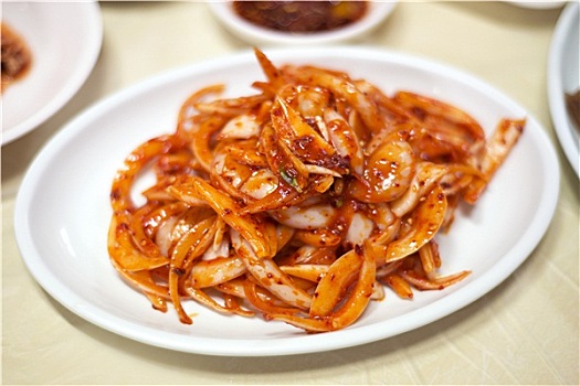 韩国,腌制,洋葱,首尔,餐馆