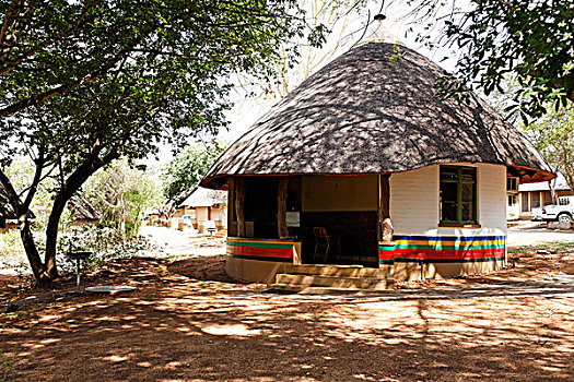 休息,露营,平房,克鲁格国家公园,南非