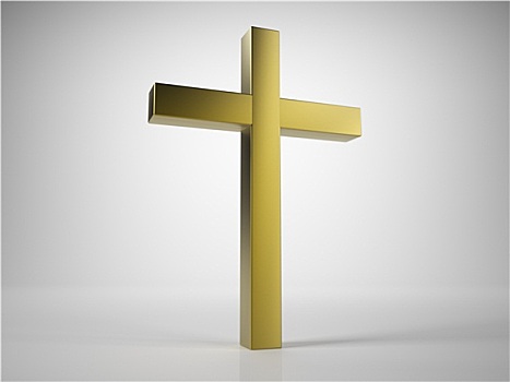 金色,基督教,十字架
