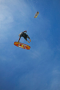 风筝冲浪,不列颠哥伦比亚省,加拿大