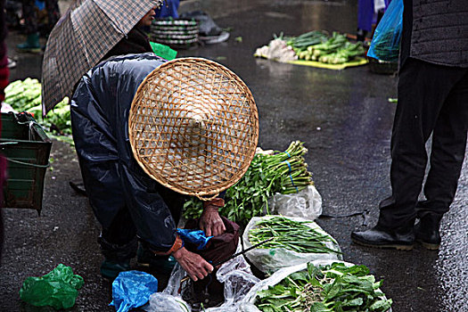 南浔,古镇,建筑,江南,水乡,小桥,小巷,风情,热闹,菜农,菜贩,草帽,蔬菜,新鲜