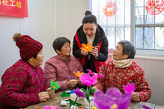 河南安阳,丰富老年人精神文化生活