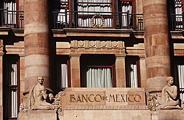 墨西哥城,银行,墨西哥,标识