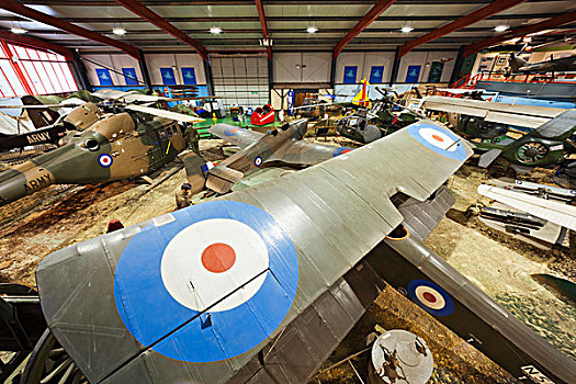 英格兰,汉普郡,博物馆,军队,飞,展示,历史,军用飞机