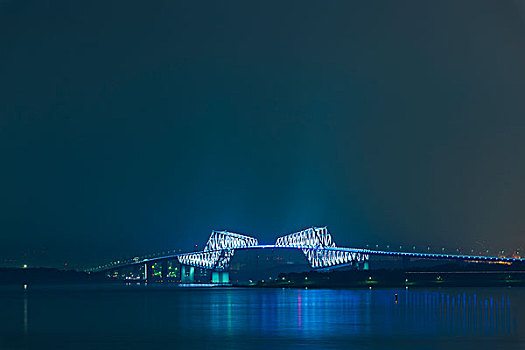 东京湾临海大桥夜景