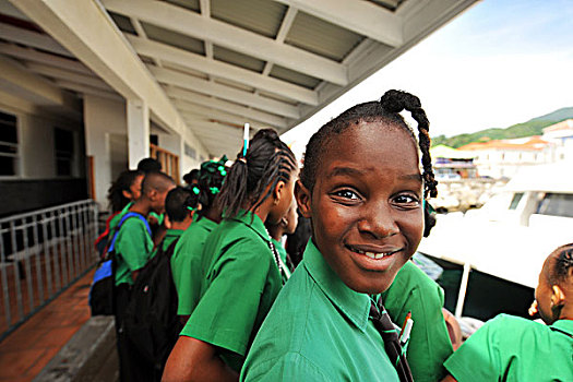 dominica,roseau,schoolchildren,embarking,for,whales,and,dolphin,tour,part,of,the,unicef,-,environmental,network,whalewatching