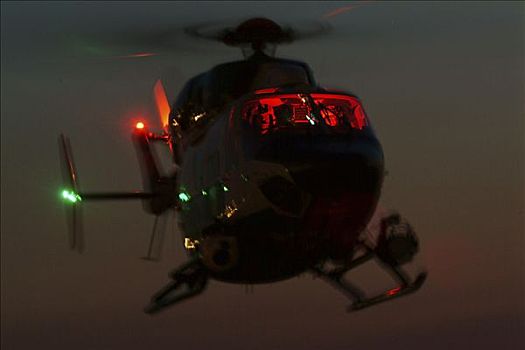 德国,直升飞机,摄影,红外线,罐,飞行,夜晚,视野,设备,警察,飞