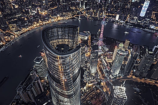上海陸家嘴城市建筑