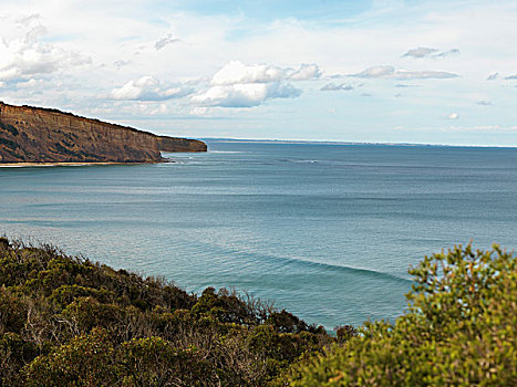 风景,海岸,蓝色海洋,国家公园,澳大利亚