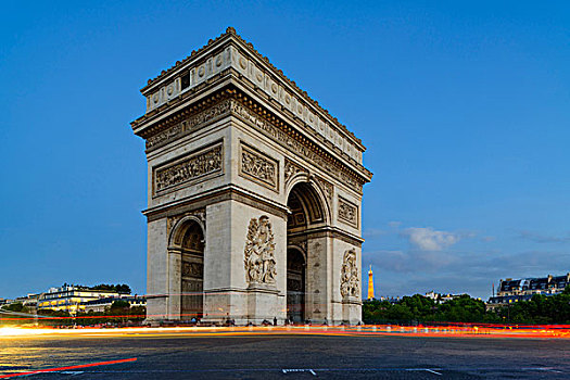 拱形,香榭丽舍大街,巴黎,法兰西岛,法国