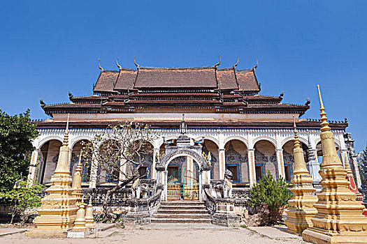 寺院,庙宇,收获,柬埔寨,亚洲
