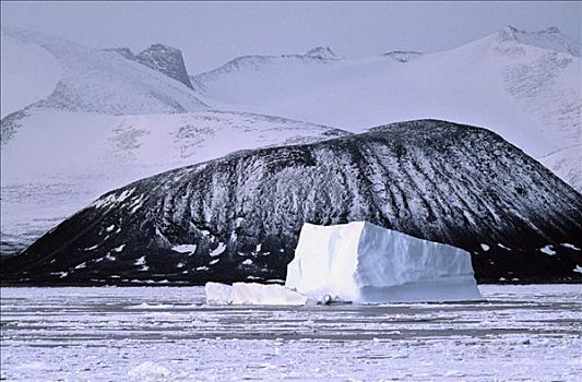冰山,北极,加拿大