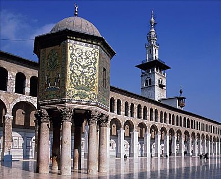 清真寺,大马士革,叙利亚
