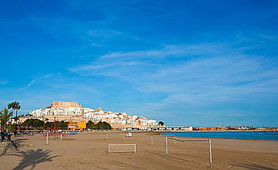 潘尼斯科拉,城堡,海滩,西班牙