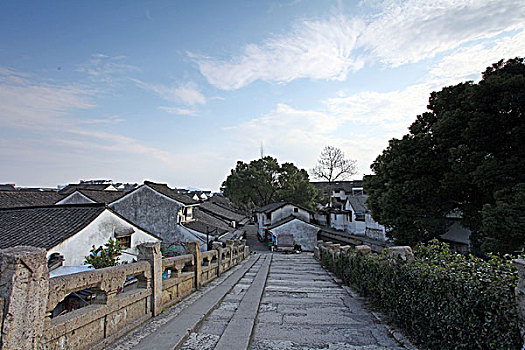 绍兴,古城,古文化街区,建筑,房子,民房,住宅,河道,小桥,流水,破旧,年久,特色,八字桥,完整,文物,晒秋,干菜