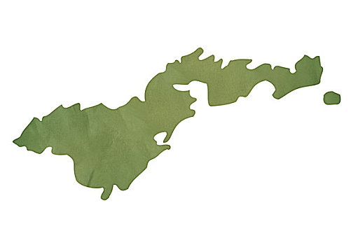 美洲,萨摩亚群岛,地图,绿色,纸