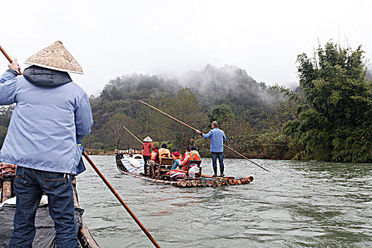 武夷山漂流