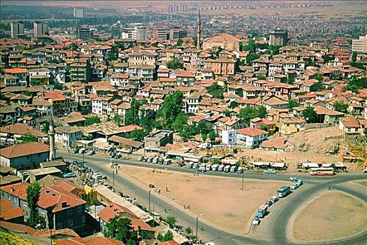 航拍,建筑,城市,安卡拉,土耳其