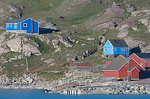 格陵兰,峡湾,历史,场所,维京,住宅区,红色,迟,10世纪