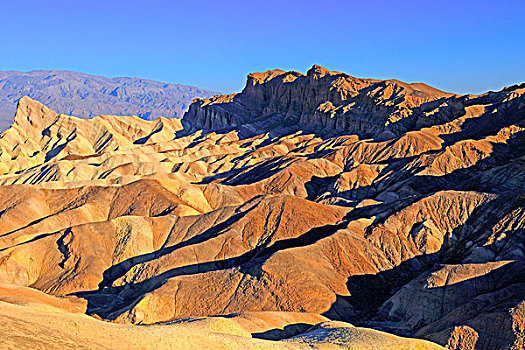 色彩,石头,早晨,亮光,死亡谷国家公园,加利福尼亚,美国
