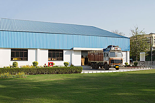 卡车,工厂,瓜利尔,中央邦,印度