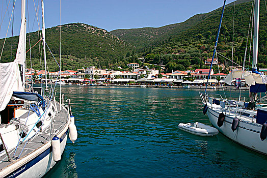 游艇,拉普兰人,凯法利尼亚岛,希腊