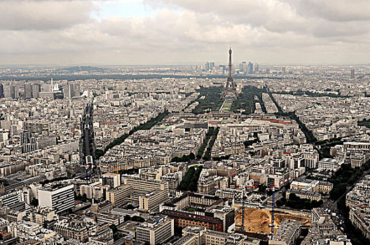 埃菲尔铁塔,塔,蒙帕尔纳斯,高,巴黎,法国,欧洲