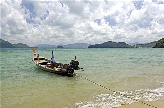 寂静沙滩,普吉岛,泰国
