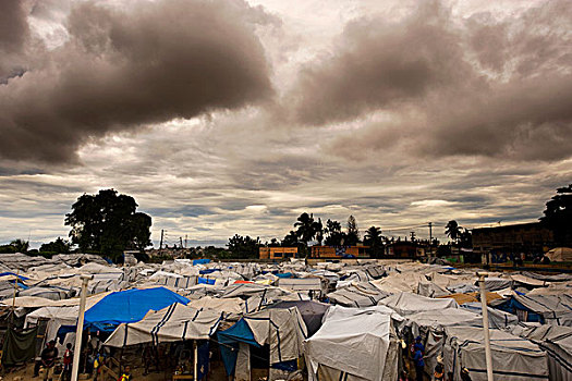 haiti,port,au,prince,living,in,camps