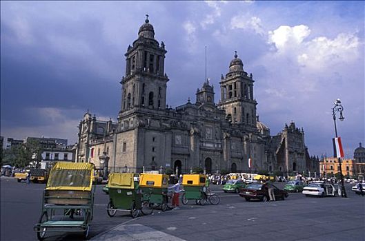 墨西哥,墨西哥城,大教堂