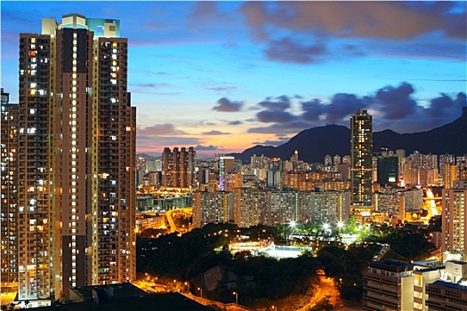 香港,现代,城市