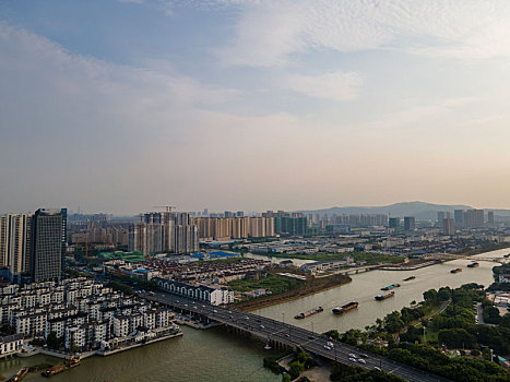 京杭大运河航拍