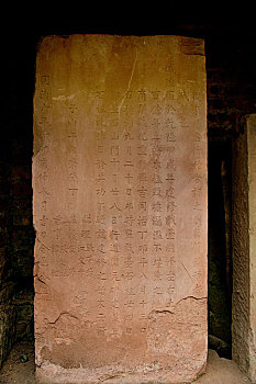 重庆崇圣祠旧址上的筹建文庙碑