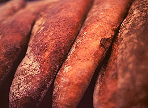 脆皮,褐色,法棍面包
