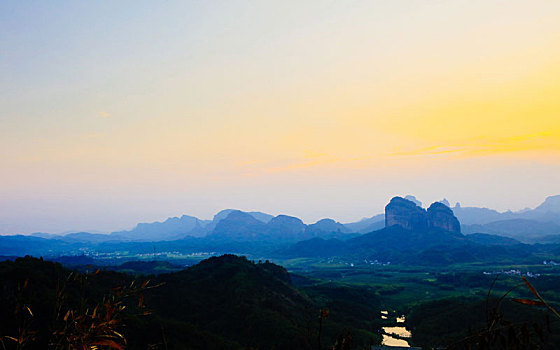 广东韶关丹霞山风景