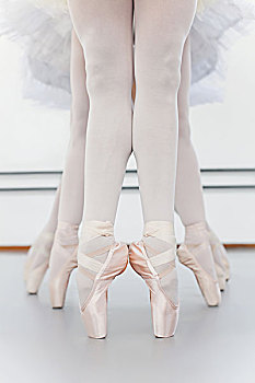 芭蕾舞,脚,脚尖站立